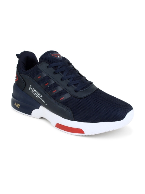 

Champs Men Navy Blue Mesh Running Non-Marking Shoes