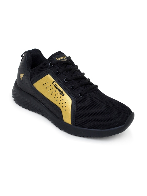 

Champs Men Black HOPP-ON-BKGD Regular Running Shoes