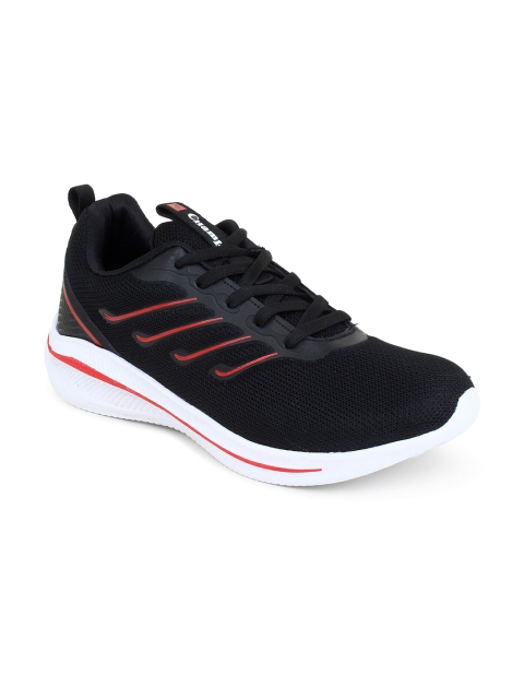 

Champs Men Black Mesh Running Non-Marking Shoes