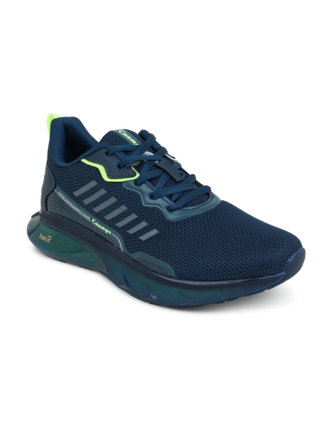

Champs Men Teal Mesh Running Non-Marking Shoes