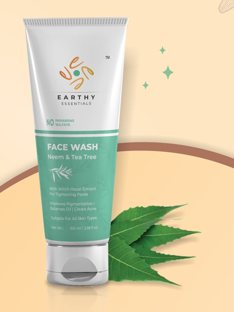 

EARTHY ESSENTIALS Red Aloe Vera Body Lotion - Neem & Tea Tree Face Wash