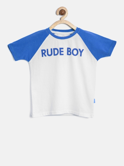 

Pepe Jeans Boys White Printed Round Neck T-shirt