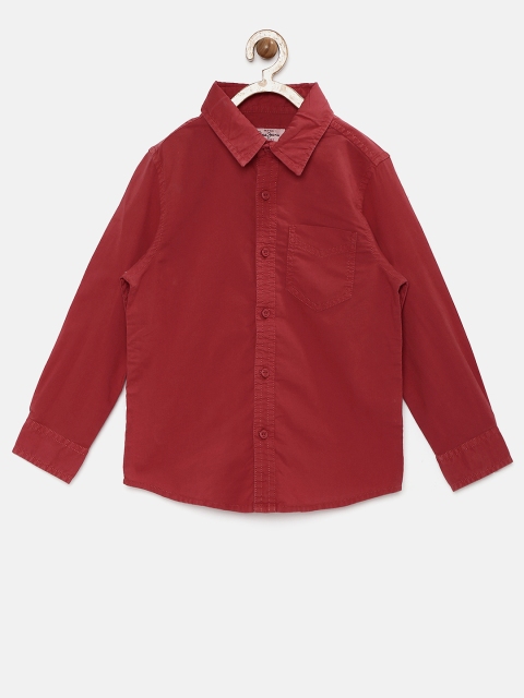 

Pepe Jeans Boys Red Casual Shirt