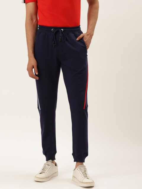 

AM SWAN Men Navy Blue Joggers