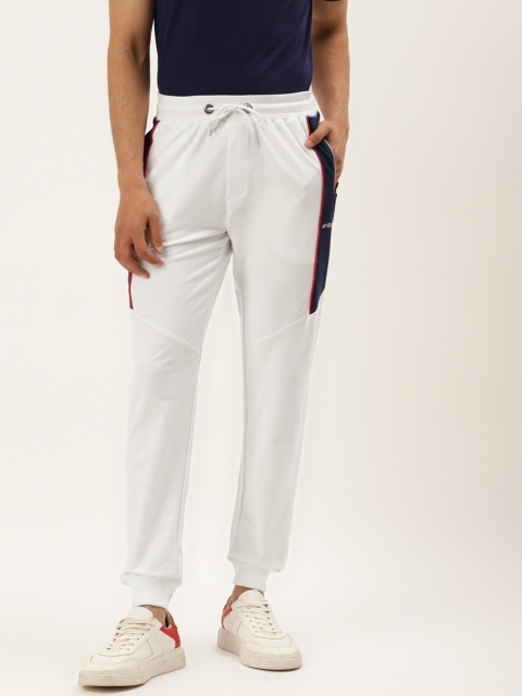 

AM SWAN Men White Joggers