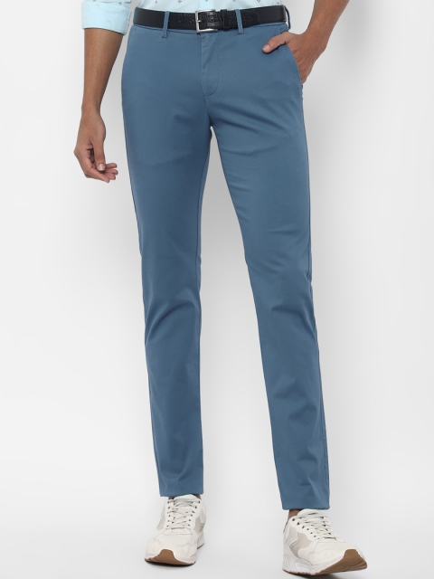 

Allen Solly Men Blue Slim Fit Trousers