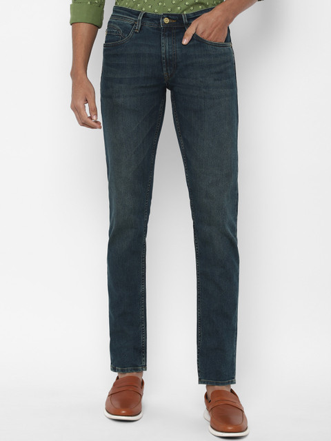 

Allen Solly Men Navy Blue Skinny Fit Light Fade Jeans