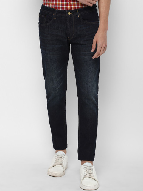 

Allen Solly Men Navy Blue Slim Fit Heavy Fade Jeans