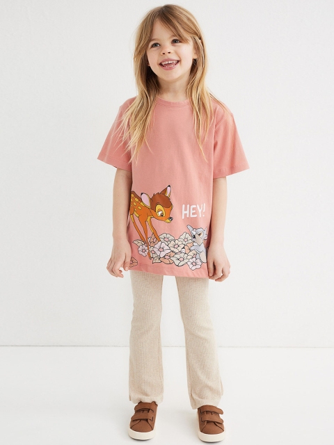 

H&M Girls Pink 2-Piece Printed Set