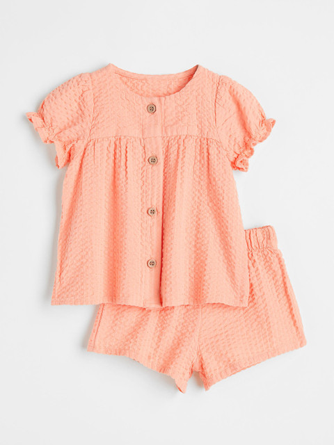 

H&M Orange 2-Piece Cotton Set