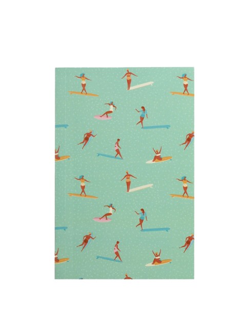 

The Art People Brown & Green Printed Notebook