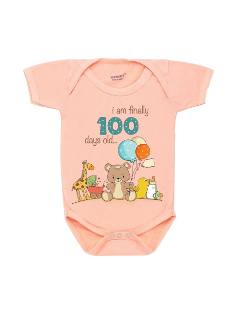 

KNITROOT Kids Peach Finally 100 Bodysuit