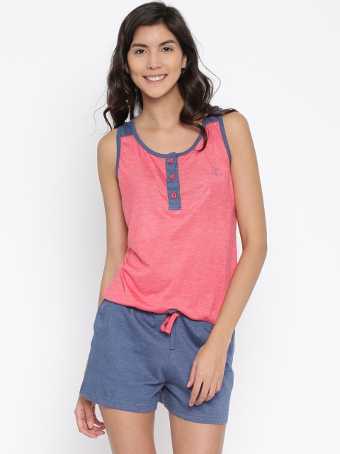 

Clt.s Pink & Blue Lounge Playsuit C331