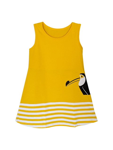 

You Got Plan B Yellow A-Line Dress