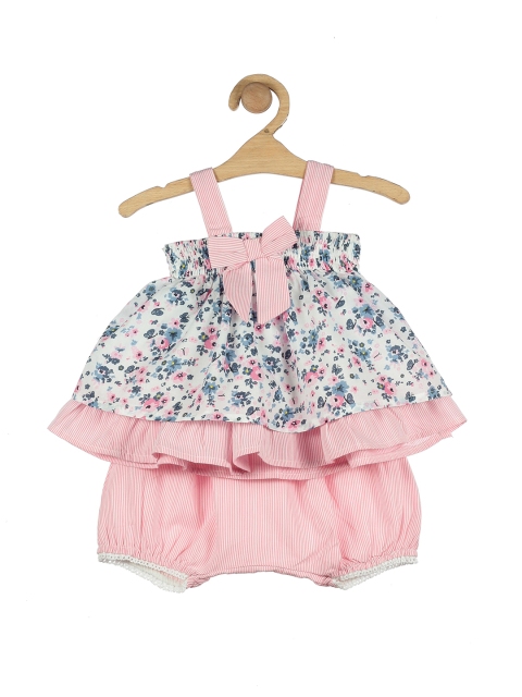 

Lil Lollipop White Print Off-Shoulder Top