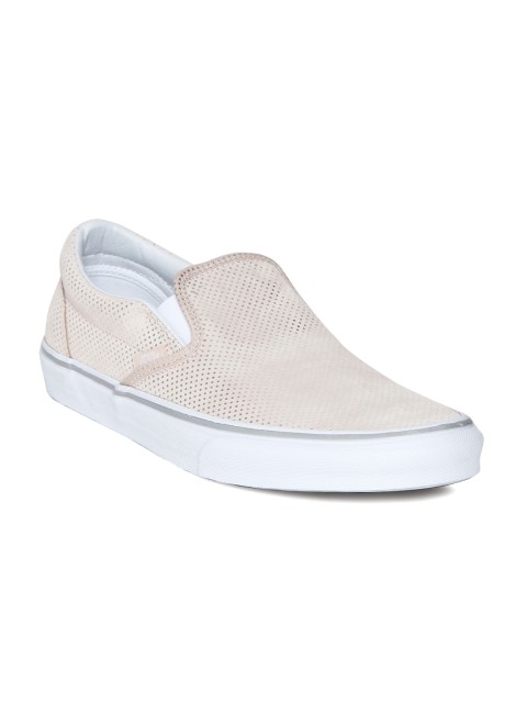 

Vans Unisex Peach-Coloured Printed CLASSIC SLIP-ON Sneakers