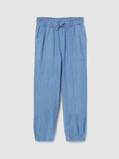 

max Girls Blue Mid-Rise Non-Stretchable Regular Fit Jeans