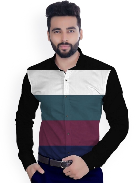 

Fashion Basket Men Black & Multicoloured Clothing Fabric