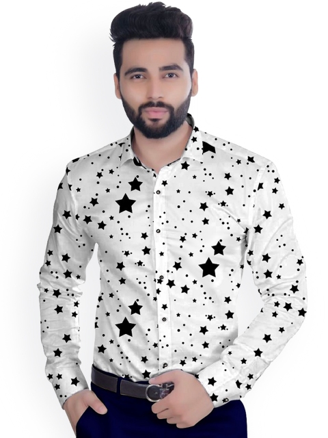 

Fashion Basket Black & White Printed Shirt Fabric