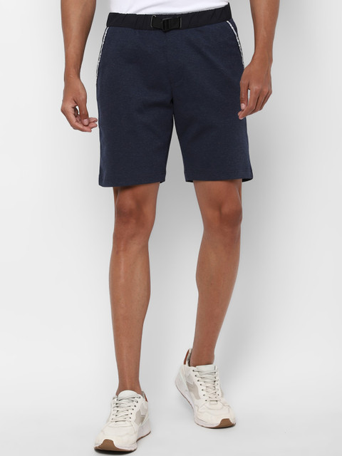 

Allen Solly Men Navy Blue Slim Fit Sports Shorts