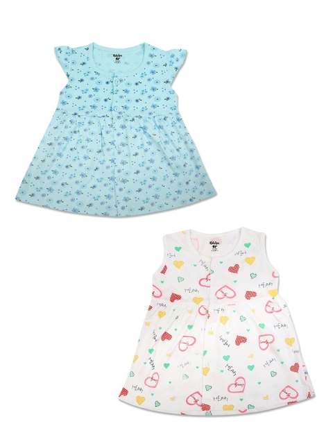 

V-Mart White Floral A-Line Dress