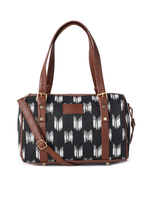 

Style SHOES Black Printed Shoulder Bag