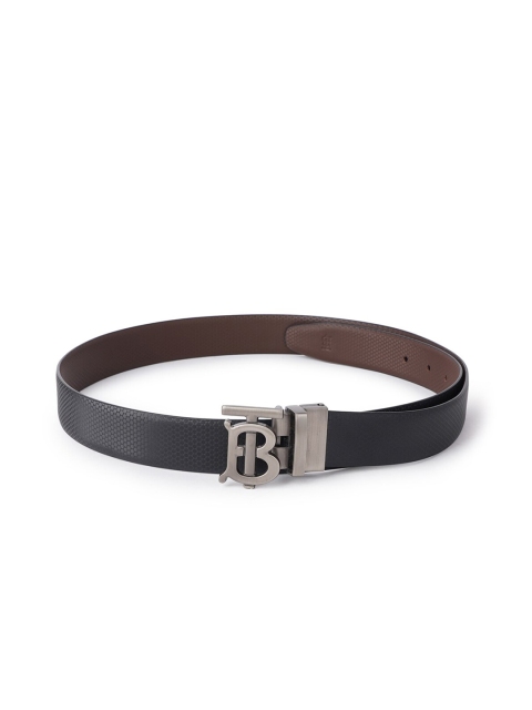 

Style SHOES Men Black Reversible PU Belt