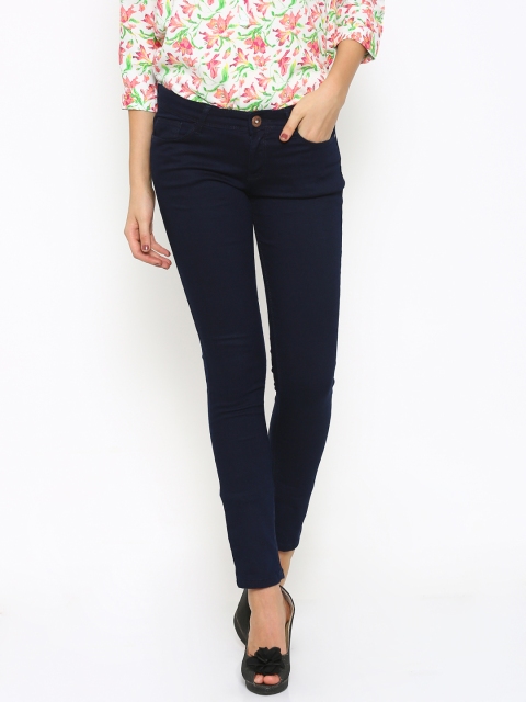 

Jealous 21 Women Navy Blue Super Skinny Fit Jeans