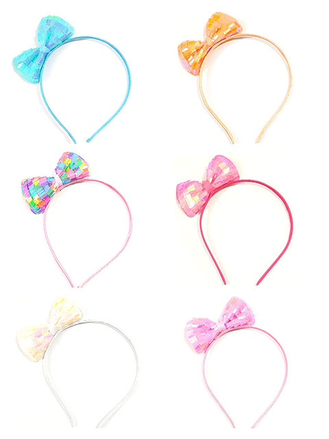 

ANNA CREATIONS Women Multicoloured Set of 6 Hairband, Multi