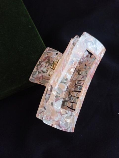 

ANNA CREATIONS Women Peach-Coloured Claw Clip