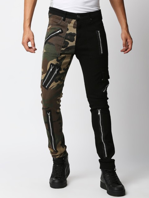 

WAIMEA Men Black Skinny Fit Stretchable Jeans