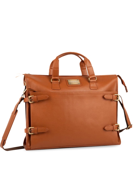 

Smith & Blake Unisex Tan Messenger Bag