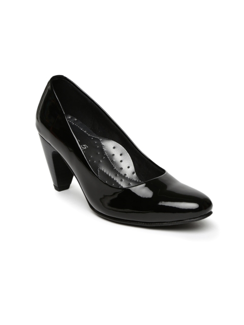 

Inc 5 Women Black Solid Pumps