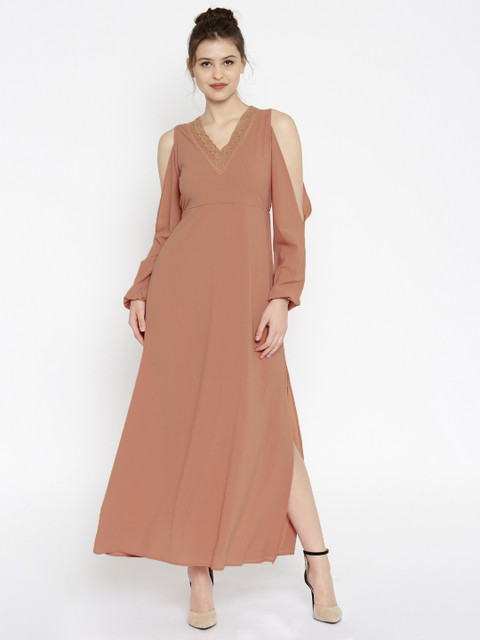 

SASSAFRAS Women Pink Maxi Dress