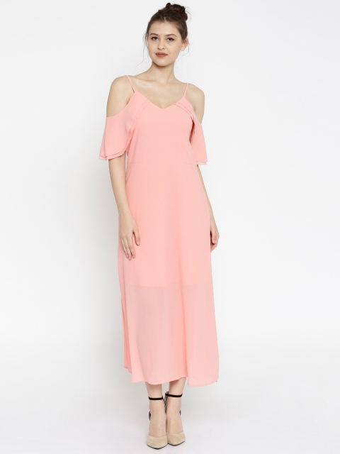 

SASSAFRAS Women Pink Maxi Dress