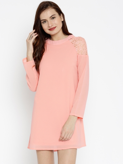 

SASSAFRAS Women Pink A-Line Dress
