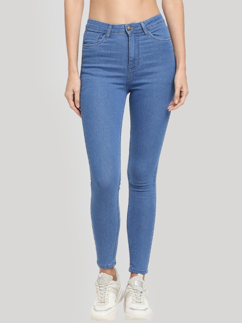 

fungus Women Blue Slim Fit High-Rise Stretchable Jeans