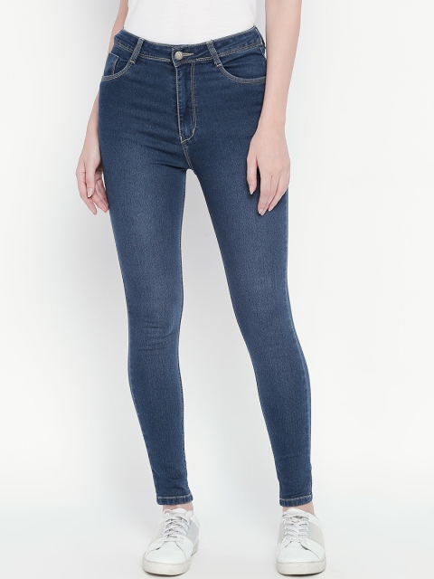 

fungus Women Blue Slim Fit High-Rise Stretchable Jeans