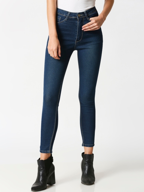

fungus Women Blue Slim Fit High-Rise Stretchable Jeans