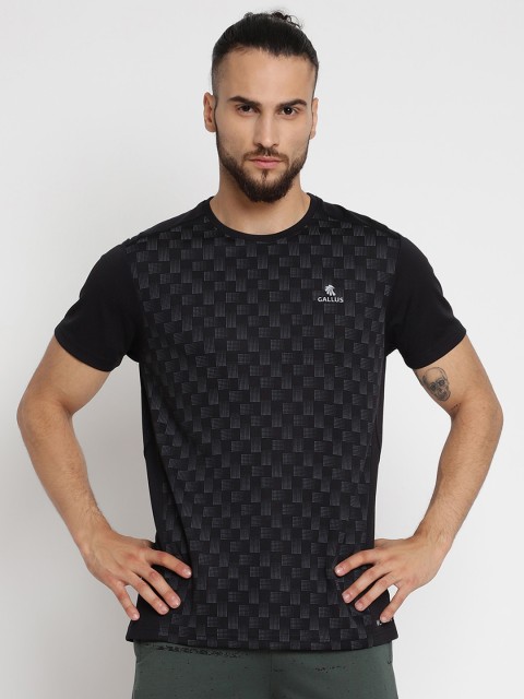 

Gallus Men Black Printed T-shirt