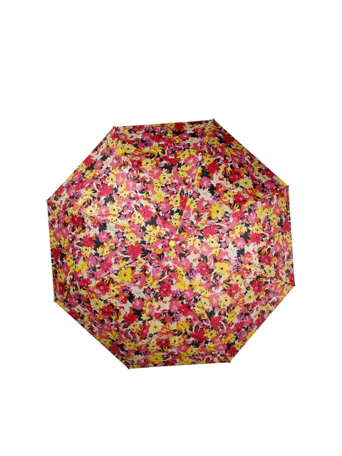

LOOM LEGACY Multicolored Floral Printed 3-Fold Semi-Automatic Umbrella, Multi
