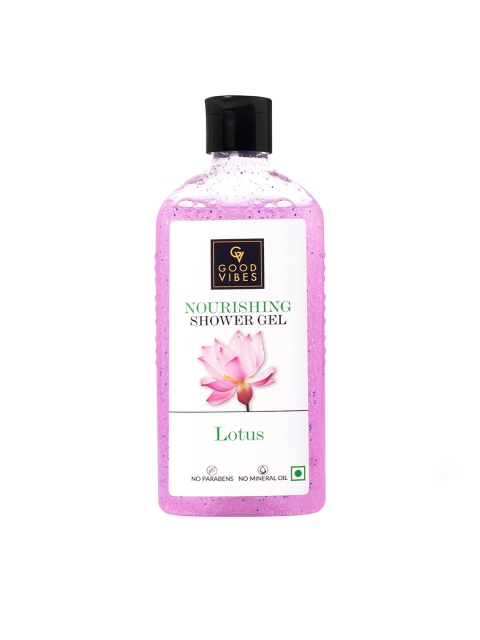 

Good Vibes Lotus Nourishing Shower Gel - 300 ml, Pink