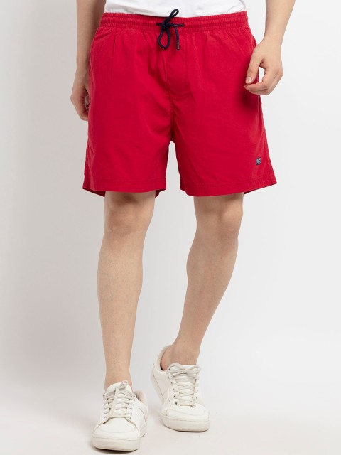 

Status Quo Men Red Regular Shorts