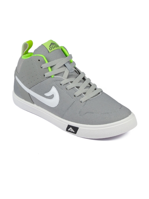 

ASIAN Men Grey Printed Sneakers