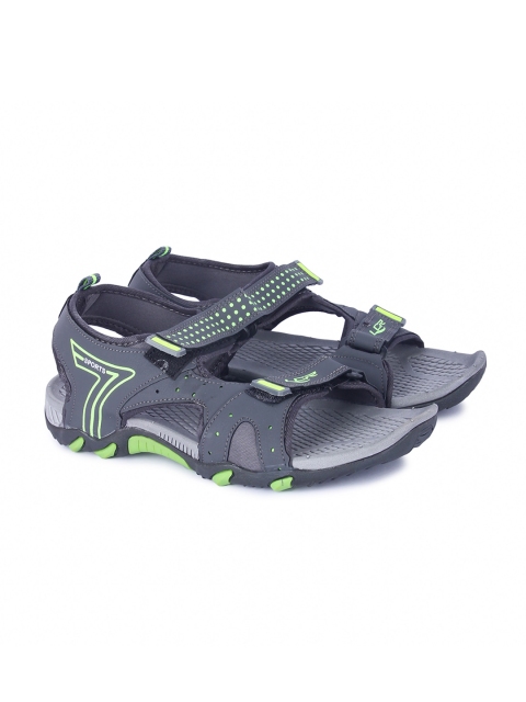 

Lancer Men Grey Solid Sports Sandal