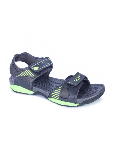 

Lancer Men Grey Solid Sports Sandal