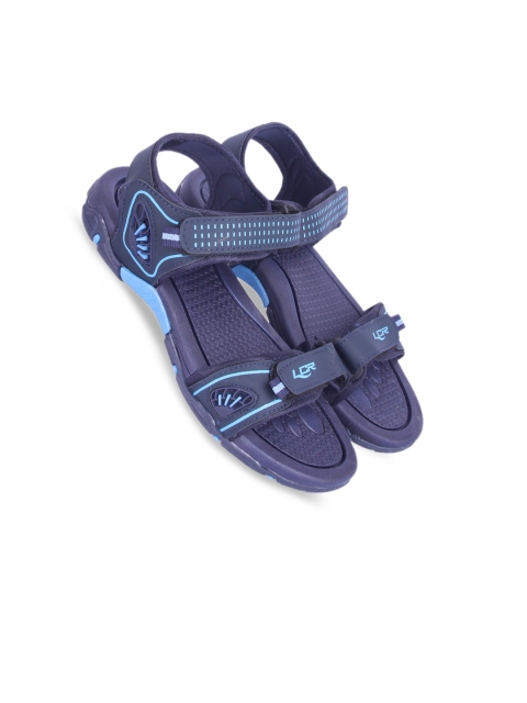

Lancer Men Navy Blue Printed Sports Sandals
