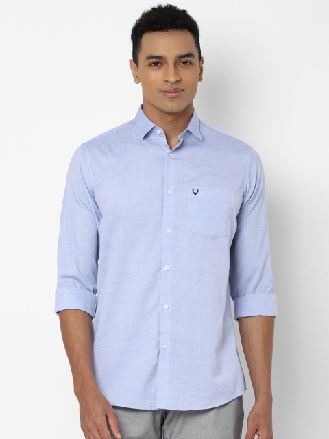 

Allen Solly Men Blue Slim Fit Casual Shirt