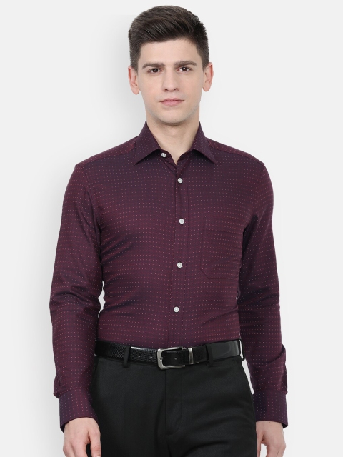 

Louis Philippe Men Purple Casual Shirt