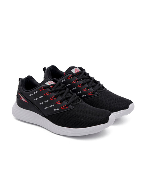 

ASIAN Men Black Mesh Running Shoes
